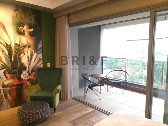 Imagem Apartamento com 1 Quarto para Alugar, 41 m² em Brooklin - São Paulo Imagem Apartamento com 1 Quarto para Alugar, 41 m² em Brooklin - São Paulo