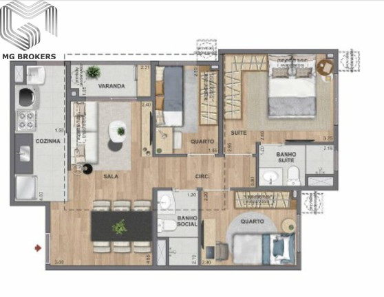 Imagem Imóvel com 2 Quartos à Venda, 39 m² em Curicica - Rio De Janeiro Imagem Imóvel com 2 Quartos à Venda, 39 m² em Curicica - Rio De Janeiro