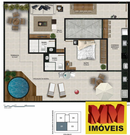 Imagem Apartamento com 1 Quarto à Venda, 60 m² em Braga - Cabo Frio Imagem Apartamento com 1 Quarto à Venda, 60 m² em Braga - Cabo Frio