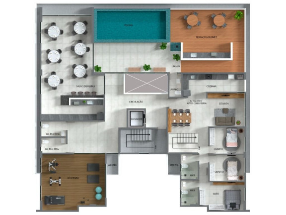 Imagem Apartamento com 2 Quartos à Venda, 58 m² em Intermares - Cabedelo Imagem Apartamento com 2 Quartos à Venda, 58 m² em Intermares - Cabedelo