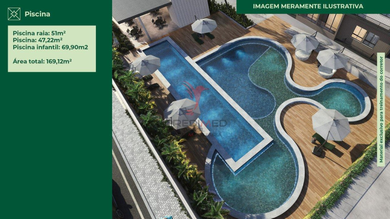 Imagem Apartamento com 2 Quartos à Venda, 53 m² em Altiplano Cabo Branco - João Pessoa