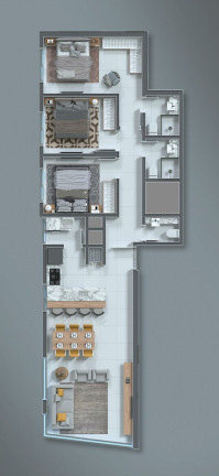 Imagem Apartamento com 1 Quarto à Venda, 36 m² em Navegantes - Capão Da Canoa Imagem Apartamento com 1 Quarto à Venda, 36 m² em Navegantes - Capão Da Canoa