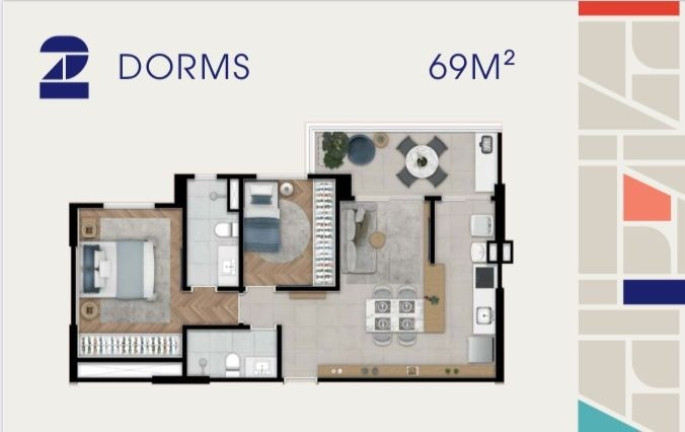 Imagem Imóvel com 2 Quartos à Venda, 69 m² em Condomínio Royal Park - São José Dos Campos Imagem Imóvel com 2 Quartos à Venda, 69 m² em Condomínio Royal Park - São José Dos Campos
