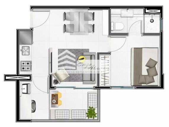 Imagem Apartamento com 1 Quarto à Venda, 35 m² em Consolação - São Paulo Imagem Apartamento com 1 Quarto à Venda, 35 m² em Consolação - São Paulo