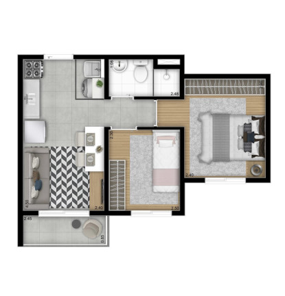 Imagem Imóvel com 1 Quarto à Venda, 29 m² em Mooca - São Paulo Imagem Imóvel com 1 Quarto à Venda, 29 m² em Mooca - São Paulo