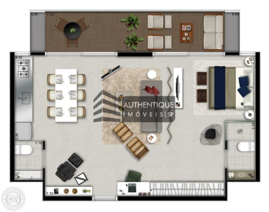 Imagem Apartamento com 1 Quarto à Venda, 35 m² em Vila Olímpia - São Paulo Imagem Apartamento com 1 Quarto à Venda, 35 m² em Vila Olímpia - São Paulo