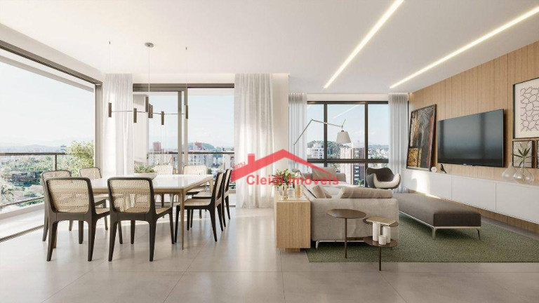 Imagem Apartamento com 3 Quartos à Venda, 153 m² em América - Joinville Imagem Apartamento com 3 Quartos à Venda, 153 m² em América - Joinville