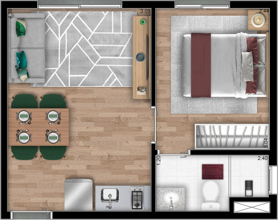 Imagem Imóvel com 2 Quartos à Venda, 34 m² em Freguesia Do ó - São Paulo Imagem Imóvel com 2 Quartos à Venda, 34 m² em Freguesia Do ó - São Paulo