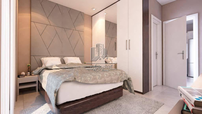 Imagem Apartamento com 1 Quarto à Venda, 40 m² em Guilhermina - Praia Grande