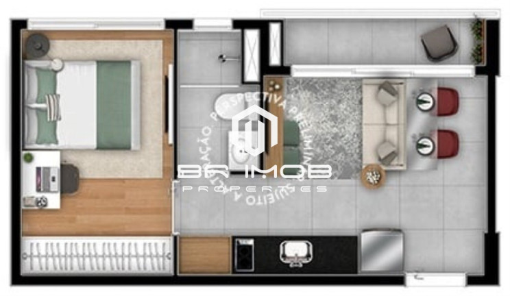 Imagem Imóvel com 1 Quarto à Venda, 34 m² em Saúde - São Paulo Imagem Imóvel com 1 Quarto à Venda, 34 m² em Saúde - São Paulo