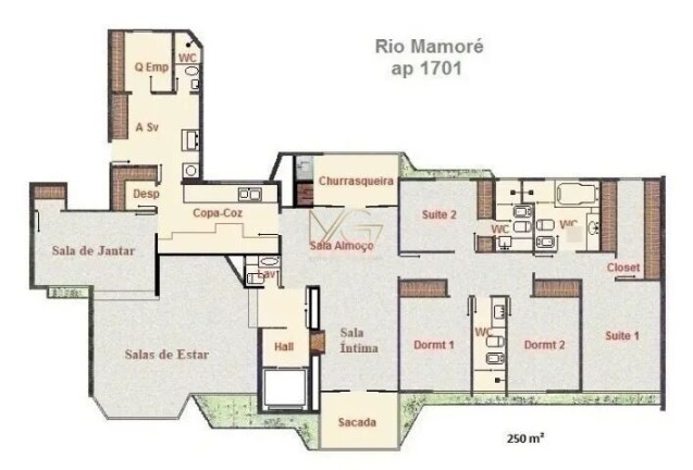 Imagem Apartamento com 4 Quartos à Venda, 250 m² em Bigorrilho - Curitiba Imagem Apartamento com 4 Quartos à Venda, 250 m² em Bigorrilho - Curitiba