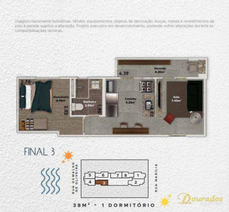 Imagem Apartamento com 1 Quarto à Venda, 40 m² em Boqueirão - Praia Grande Imagem Apartamento com 1 Quarto à Venda, 40 m² em Boqueirão - Praia Grande