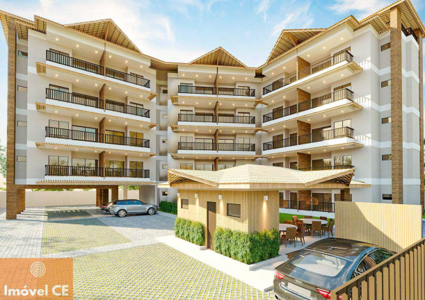 Apartamento com 2 Quartos à Venda, 67 m² em Porto Das Dunas - Aquiraz