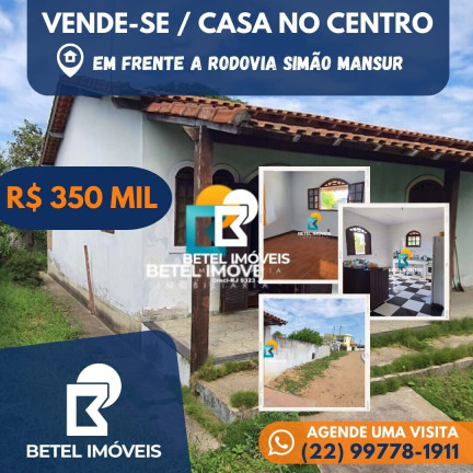 Imagem Casa com 2 Quartos à Venda, 138 m² em Centro - São Francisco De Itabapoana Imagem Casa com 2 Quartos à Venda, 138 m² em Centro - São Francisco De Itabapoana