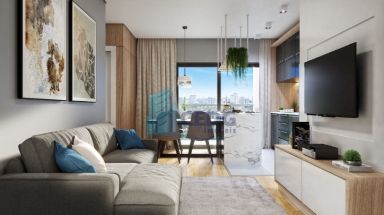 Imagem Apartamento com 2 Quartos à Venda, 56 m² em água Verde - Curitiba
