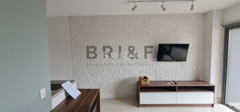 Apartamento com 1 Quarto para Alugar, 40 m² em Brooklin Paulista - São Paulo