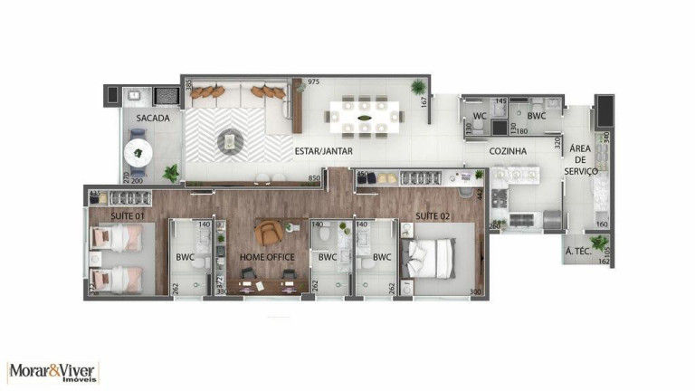 Imagem Cobertura com 3 Quartos à Venda, 250 m² em água Verde - Curitiba Imagem Cobertura com 3 Quartos à Venda, 250 m² em água Verde - Curitiba