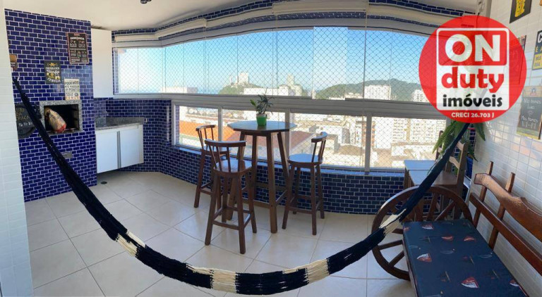 Imagem Apartamento com 2 Quartos à Venda, 76 m² em Itararé - São Vicente
