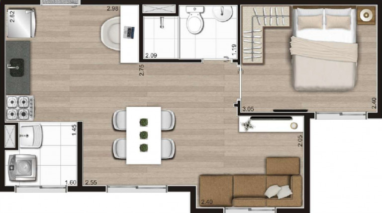 Imagem Imóvel com 2 Quartos à Venda, 35 m² em Vila Nina - São Paulo Imagem Imóvel com 2 Quartos à Venda, 35 m² em Vila Nina - São Paulo