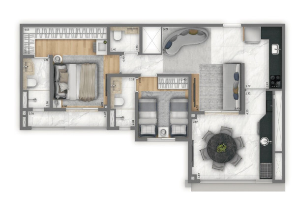 Imagem Apartamento com 3 Quartos à Venda, 188 m² em Belém - São Paulo Imagem Apartamento com 3 Quartos à Venda, 188 m² em Belém - São Paulo