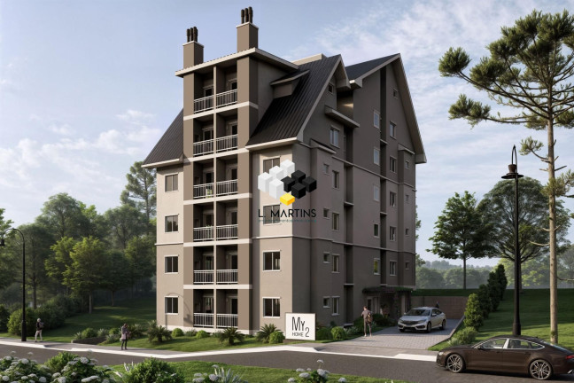 Imagem Apartamento com 2 Quartos à Venda, 49 m² em Vale Dos Pinheiros - Gramado Imagem Apartamento com 2 Quartos à Venda, 49 m² em Vale Dos Pinheiros - Gramado