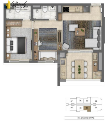 Imagem Apartamento com 3 Quartos à Venda, 131 m² em Vila Mariana - São Paulo Imagem Apartamento com 3 Quartos à Venda, 131 m² em Vila Mariana - São Paulo