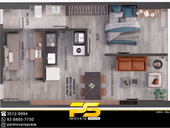 Imagem Apartamento com 2 Quartos à Venda, 140 m² em Bessa - João Pessoa Imagem Apartamento com 2 Quartos à Venda, 140 m² em Bessa - João Pessoa