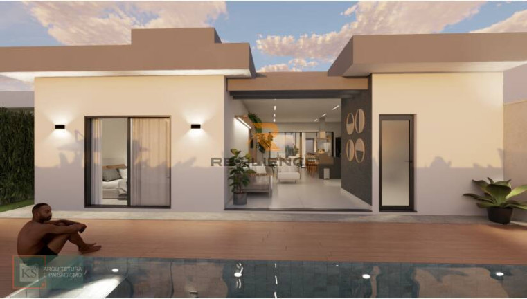 Imagem Casa de Condomínio com 3 Quartos à Venda, 180 m² em Residencial Golden Class - Lagoa Santa Imagem Casa de Condomínio com 3 Quartos à Venda, 180 m² em Residencial Golden Class - Lagoa Santa