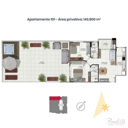 Imagem Apartamento com 2 Quartos à Venda, 167 m² em Trindade - Florianópolis Imagem Apartamento com 2 Quartos à Venda, 167 m² em Trindade - Florianópolis