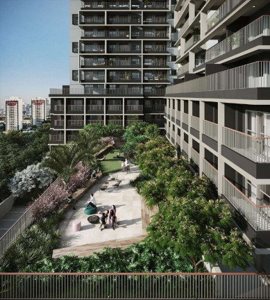 Imagem Apartamento com 1 Quarto à Venda, 30 m² em Santo Amaro - São Paulo