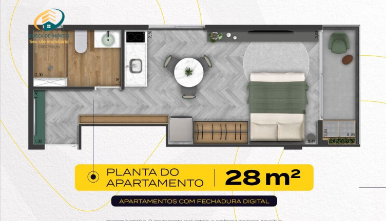 Imagem Imóvel com 1 Quarto à Venda, 24 m² em Vila Da Saúde - São Paulo Imagem Imóvel com 1 Quarto à Venda, 24 m² em Vila Da Saúde - São Paulo
