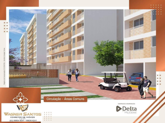 Imagem Apartamento com 2 Quartos à Venda, 57 m² em Jardim Cidade Universitária - João Pessoa