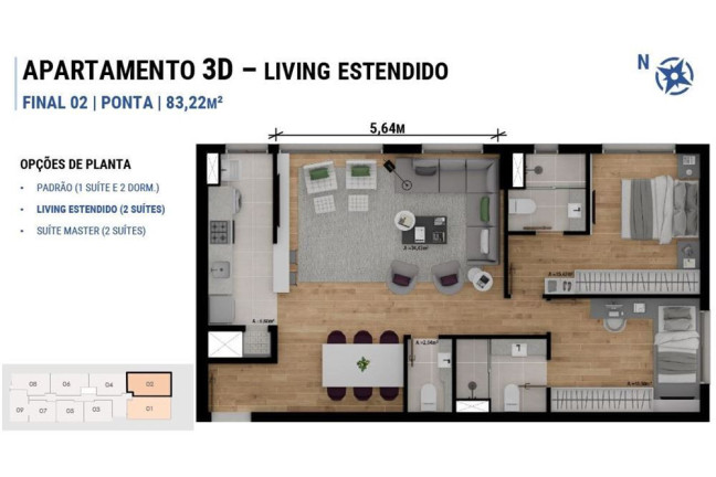 Imagem Imóvel com 3 Quartos à Venda,  em Jardim Europa - Porto Alegre
