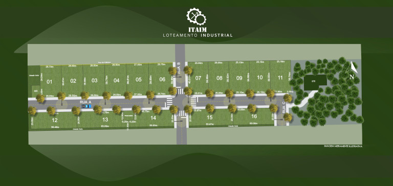 Imagem Terreno à Venda, 1.129 m² em Industrial - Bento Gonçalves