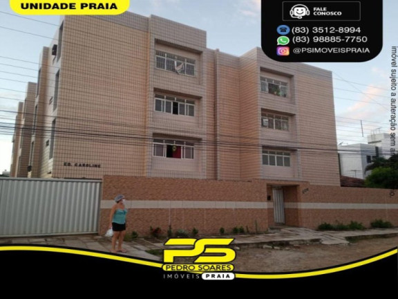 Apartamento com 3 Quartos à Venda, 80 m² em Jardim Cidade Universitária - João Pessoa
