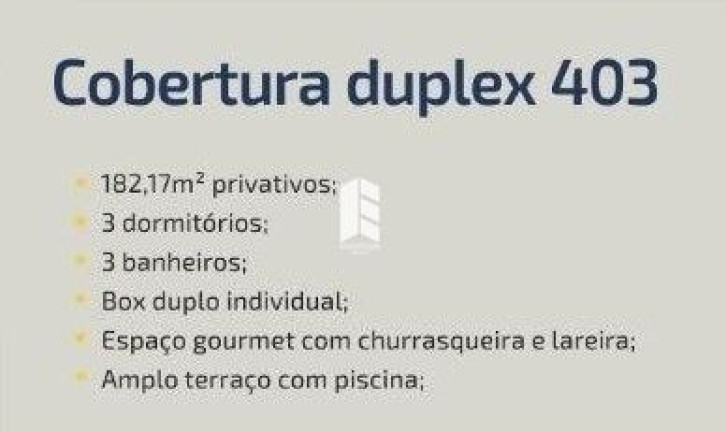 Imagem Apartamento com 3 Quartos à Venda, 237 m² em Camobi - Santa Maria Imagem Apartamento com 3 Quartos à Venda, 237 m² em Camobi - Santa Maria