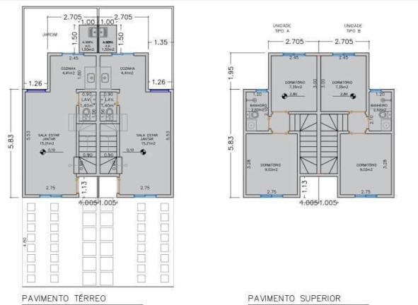 Imagem Sobrado com 2 Quartos à Venda, 55 m² em Eugênio De Mello - São José Dos Campos