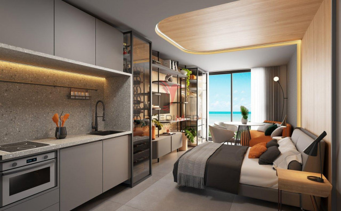 Imagem Flat com 1 Quarto à Venda, 20 m² em Bessa - João Pessoa Imagem Flat com 1 Quarto à Venda, 20 m² em Bessa - João Pessoa