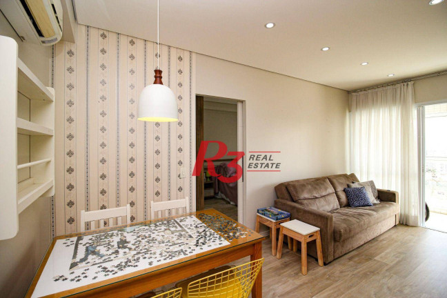 Imagem Apartamento com 1 Quarto à Venda, 57 m² em Gonzaga - Santos Imagem Apartamento com 1 Quarto à Venda, 57 m² em Gonzaga - Santos