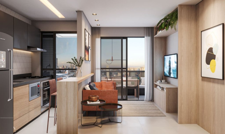 Imagem Apartamento com 1 Quarto à Venda, 37 m² em Cerqueira César - São Paulo