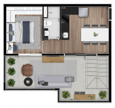 Imagem Studio com 1 Quarto à Venda, 20 m² em Vila Madalena - São Paulo Imagem Studio com 1 Quarto à Venda, 20 m² em Vila Madalena - São Paulo