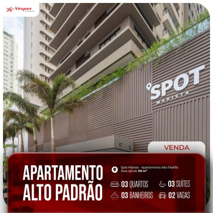 Imagem Apartamento com 3 Quartos à Venda, 119 m² em Setor Marista - Goiânia Imagem Apartamento com 3 Quartos à Venda, 119 m² em Setor Marista - Goiânia