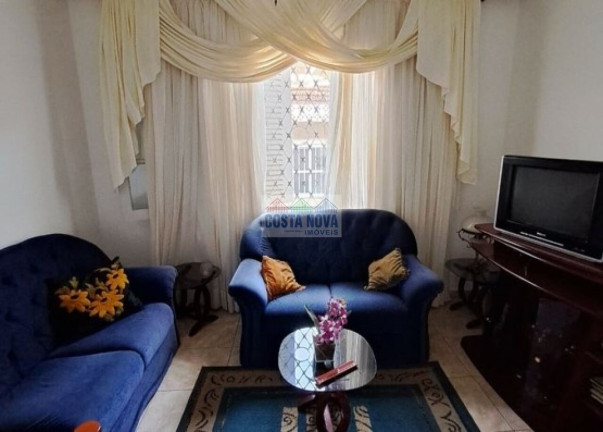 Imagem Casa com 3 Quartos à Venda, 105 m² em Embaré - Santos Imagem Casa com 3 Quartos à Venda, 105 m² em Embaré - Santos