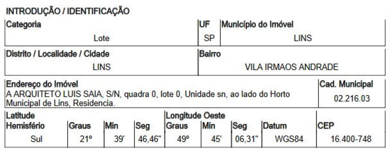 Imagem Terreno à Venda, 6.143 m² em Vila Irmaos Andrade - Lins
