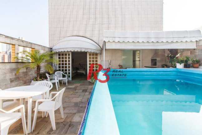 Imagem Cobertura com 3 Quartos à Venda, 270 m² em José Menino - Santos Imagem Cobertura com 3 Quartos à Venda, 270 m² em José Menino - Santos