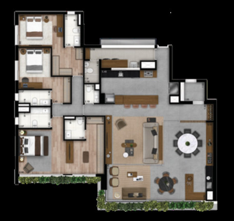 Imagem Imóvel com 4 Quartos à Venda, 201 m² em Brooklin Paulista - São Paulo Imagem Imóvel com 4 Quartos à Venda, 201 m² em Brooklin Paulista - São Paulo