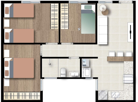 Imagem Apartamento com 2 Quartos à Venda, 44 m² em Vila Gumercindo - São Paulo Imagem Apartamento com 2 Quartos à Venda, 44 m² em Vila Gumercindo - São Paulo