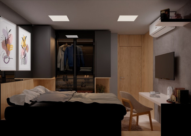 Imagem Apartamento com 1 Quarto à Venda, 25 m² em Tatuapé - São Paulo