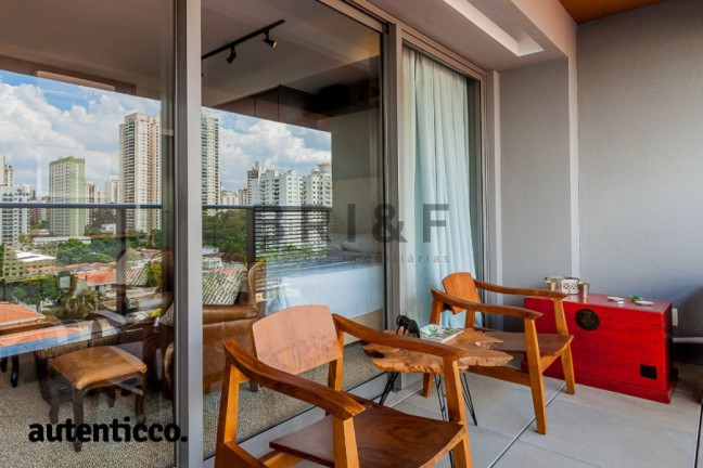 Imagem Apartamento com 1 Quarto para Alugar, 42 m² em Brooklin - São Paulo Imagem Apartamento com 1 Quarto para Alugar, 42 m² em Brooklin - São Paulo