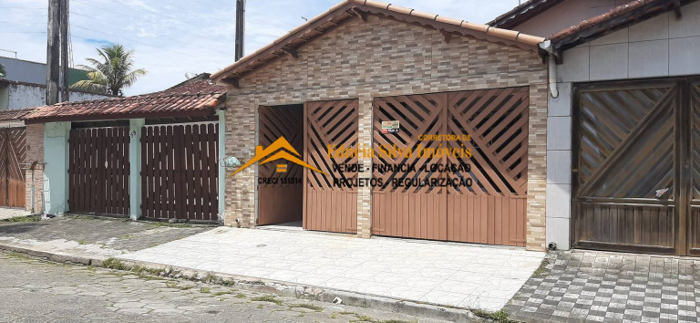 Imagem Casa com 2 Quartos à Venda, 138 m² em Balneário Samas - Mongaguá Imagem Casa com 2 Quartos à Venda, 138 m² em Balneário Samas - Mongaguá